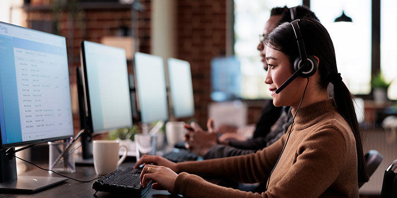 Phone system support team